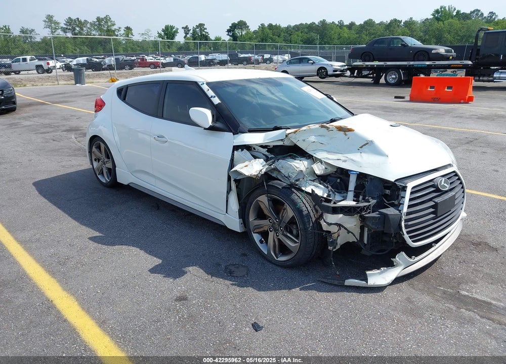 2013 HYUNDAI VELOSTER VIN: KMHTC6AE6DU112233