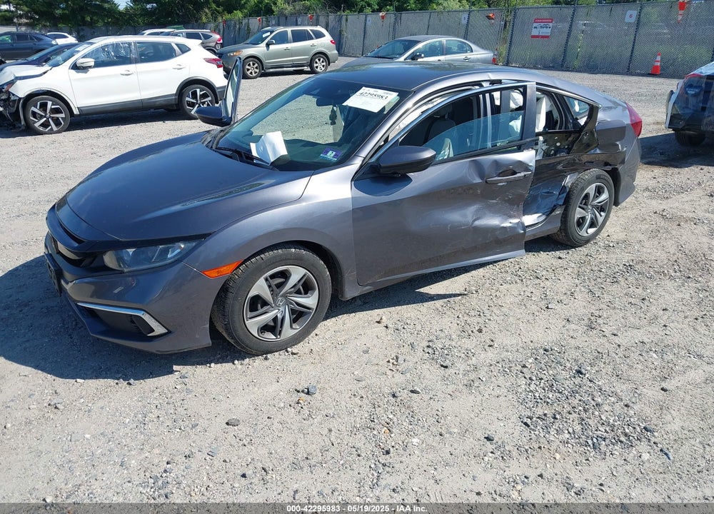 2019 HONDA CIVIC VIN: 2HGFC2F68KH558090