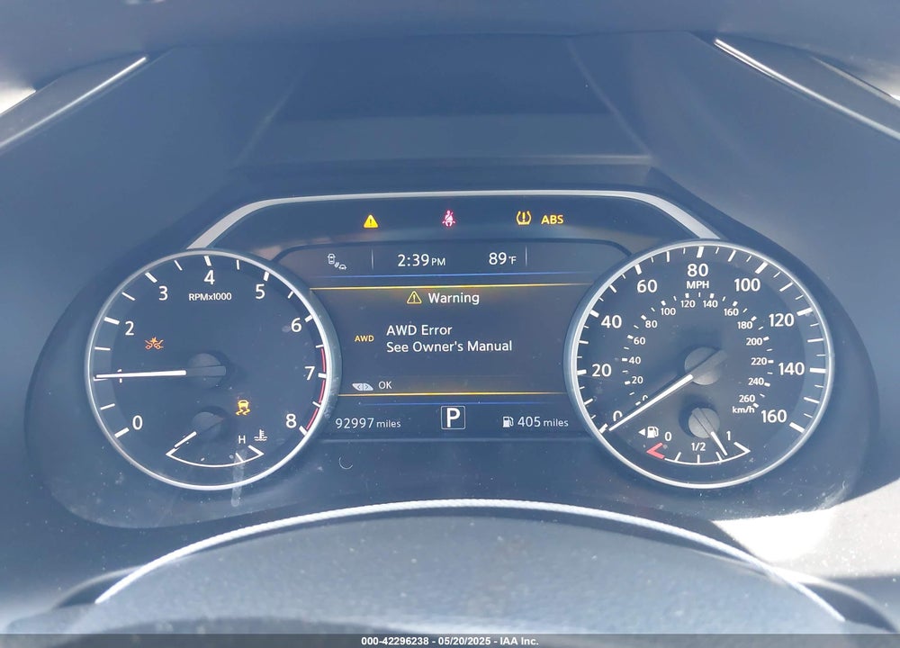 2016 NISSAN MURANO VIN: 5N1AZ2MH1GN169216