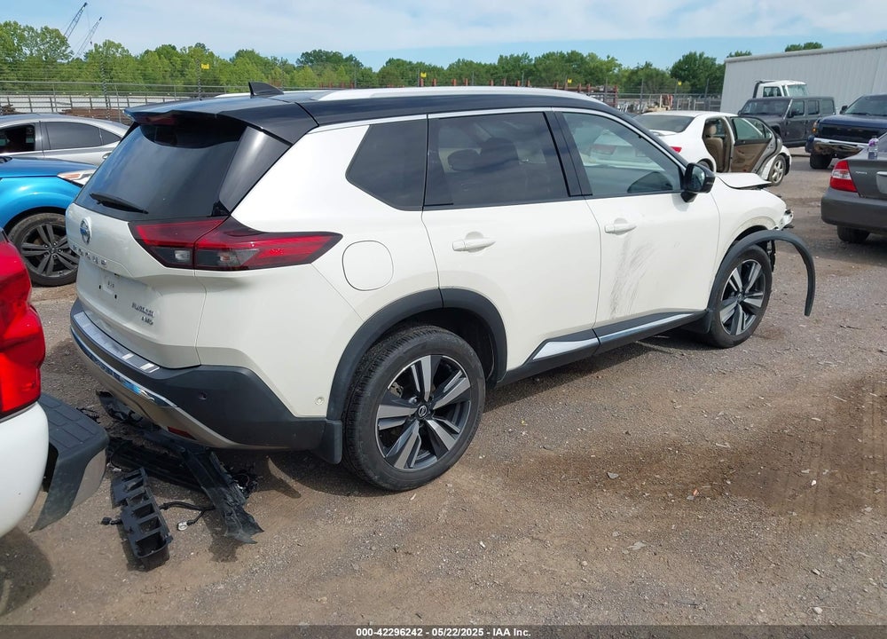 2021 NISSAN ROGUE PLATINUM INTELLIGENT AWD VIN: JN8AT3DD1MW313625