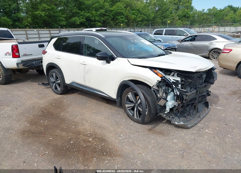 2021 NISSAN ROGUE PLATINUM INTELLIGENT AWD VIN: JN8AT3DD1MW313625