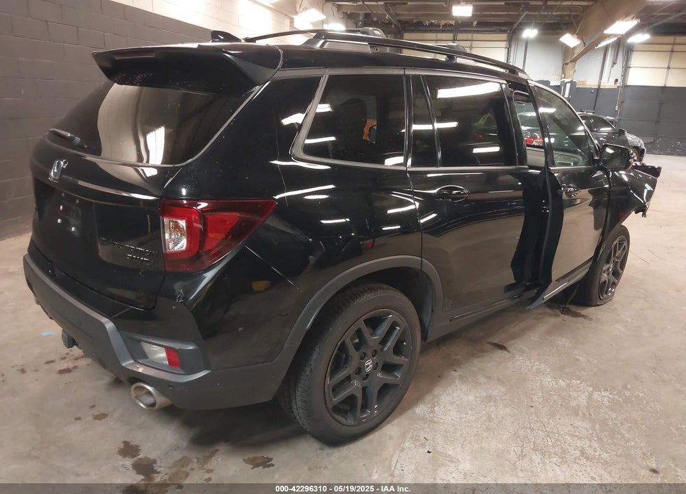 2024 HONDA PASSPORT AWD BLACK VIN: 5FNYF8H82RB002633