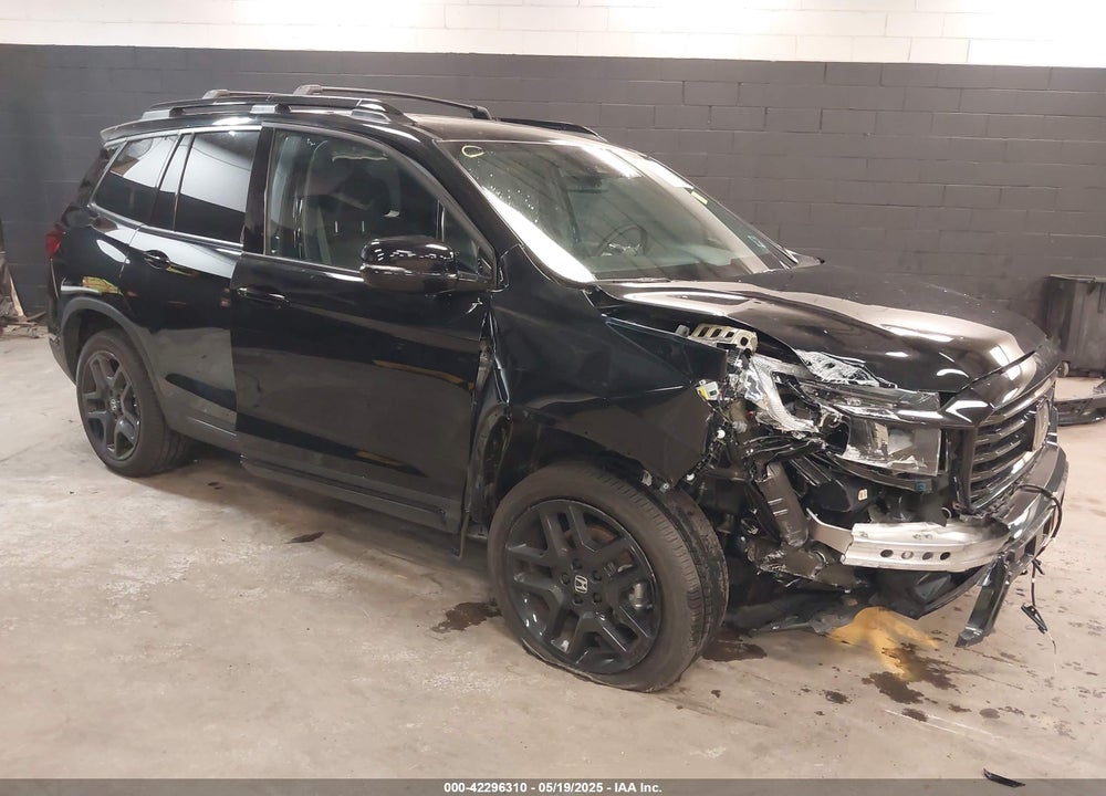 2024 HONDA PASSPORT AWD BLACK VIN: 5FNYF8H82RB002633