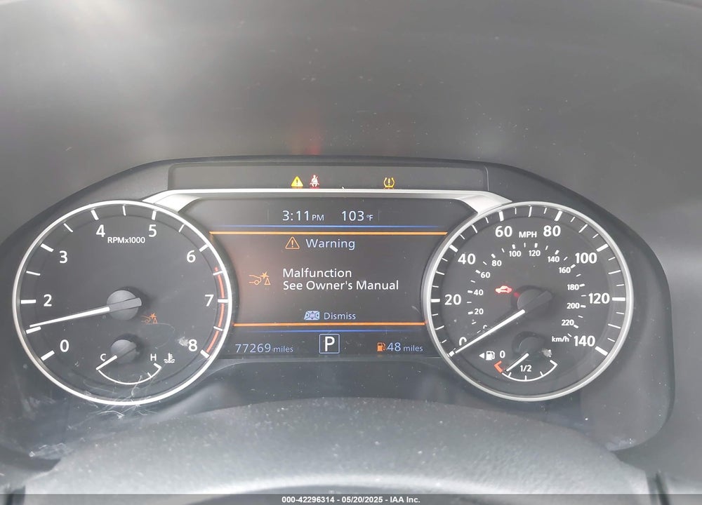 2021 NISSAN ALTIMA SR FWD VIN: 1N4BL4CV1MN303804