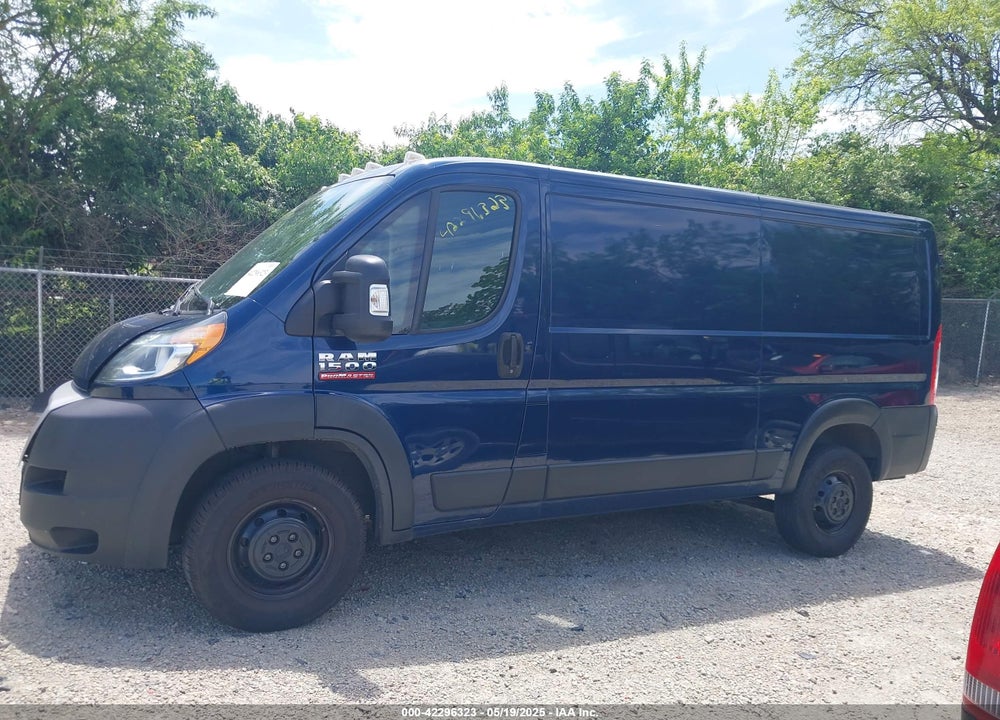 2021 RAM PROMASTER 1500 LOW ROOF 136 WB VIN: 3C6LRVAG0ME564750