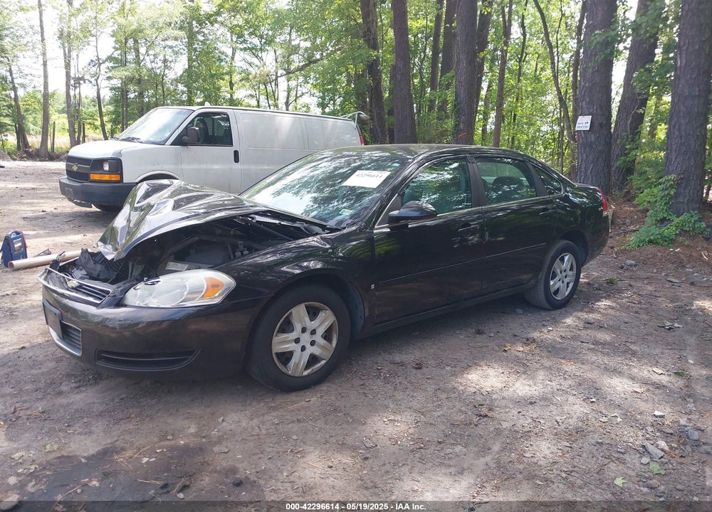 2008 CHEVROLET IMPALA LS VIN: 2G1WB58N881289929
