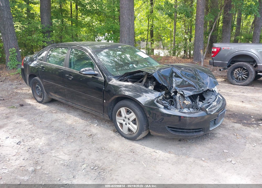 2008 CHEVROLET IMPALA LS VIN: 2G1WB58N881289929