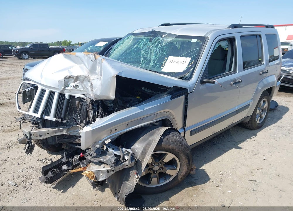 2008 JEEP LIBERTY VIN: 1J8GP28K88W134638