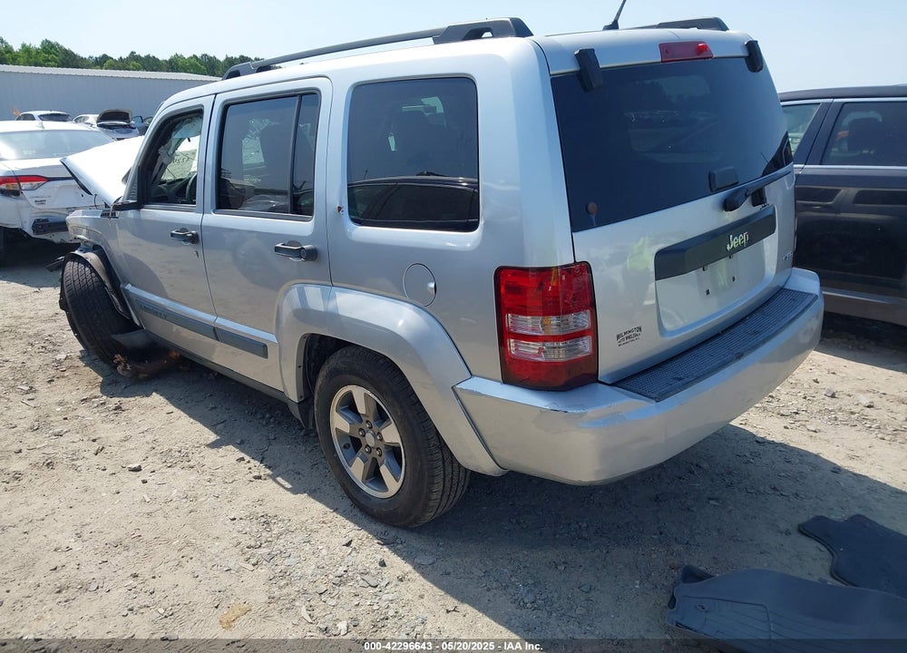 2008 JEEP LIBERTY VIN: 1J8GP28K88W134638