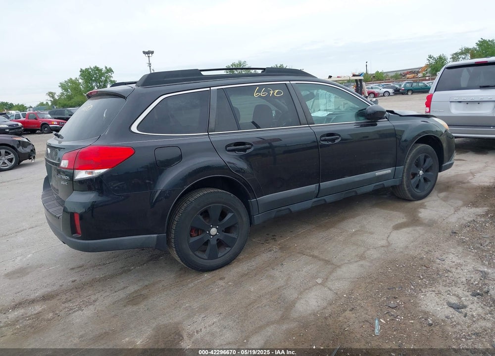 2011 SUBARU OUTBACK 3.6R VIN: 4S4BRDAC2B2335309