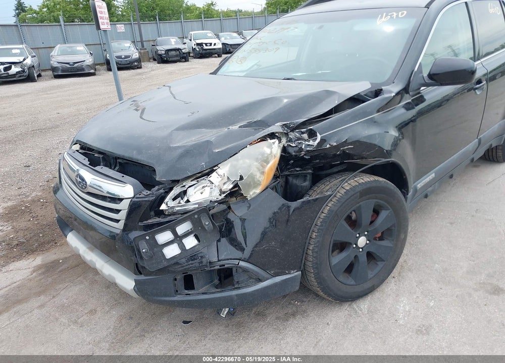 2011 SUBARU OUTBACK 3.6R VIN: 4S4BRDAC2B2335309