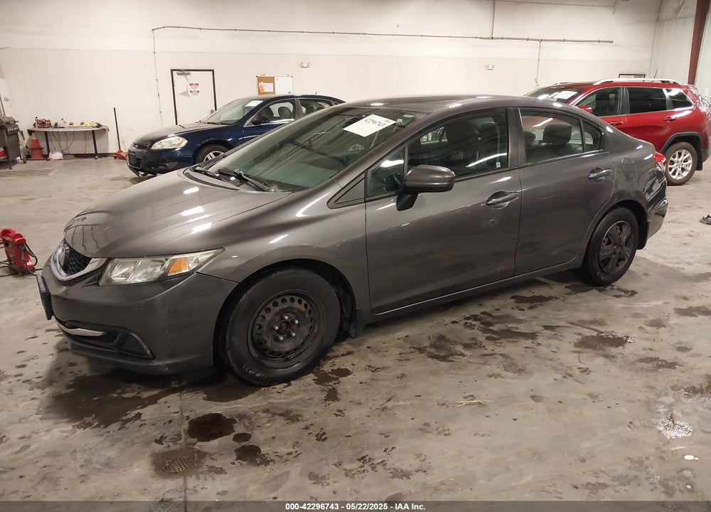 2014 HONDA CIVIC VIN: 19XFB2F5XEE011492