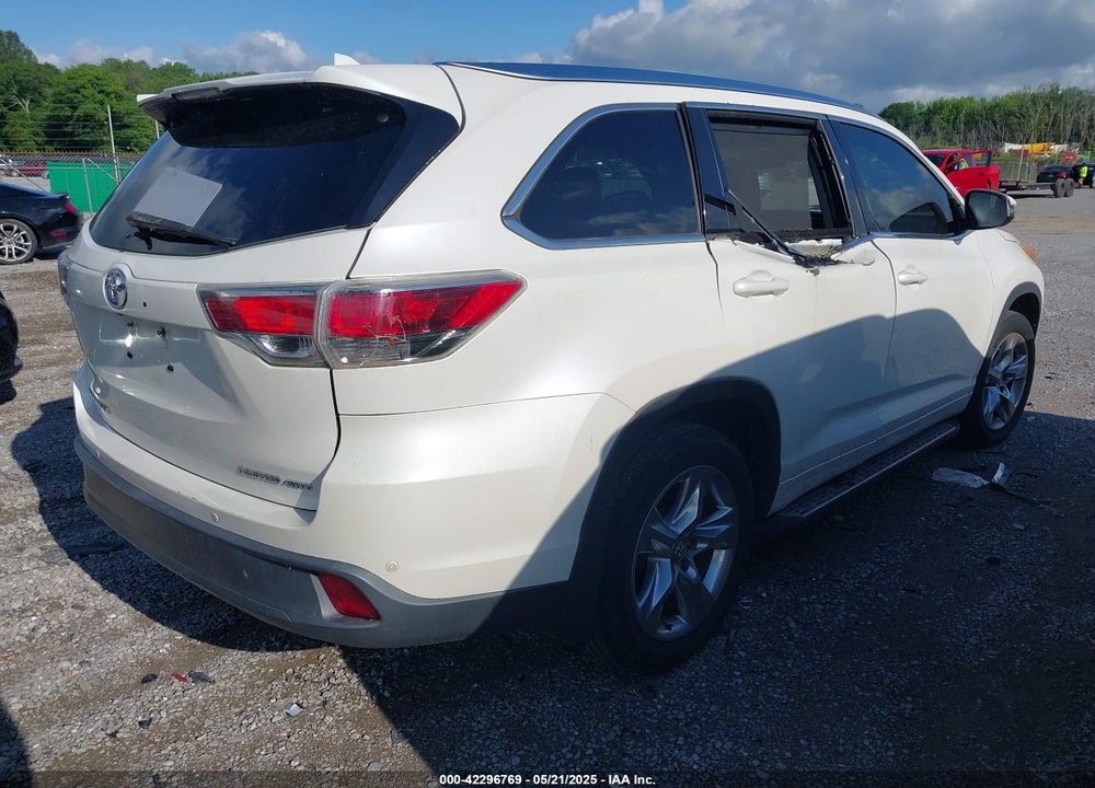 2015 TOYOTA HIGHLANDER VIN: 5TDDKRFH1FS105505