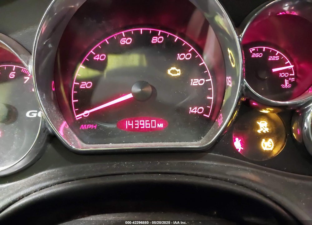 2009 PONTIAC G6 GXP VIN: 1G2ZM577X94157511