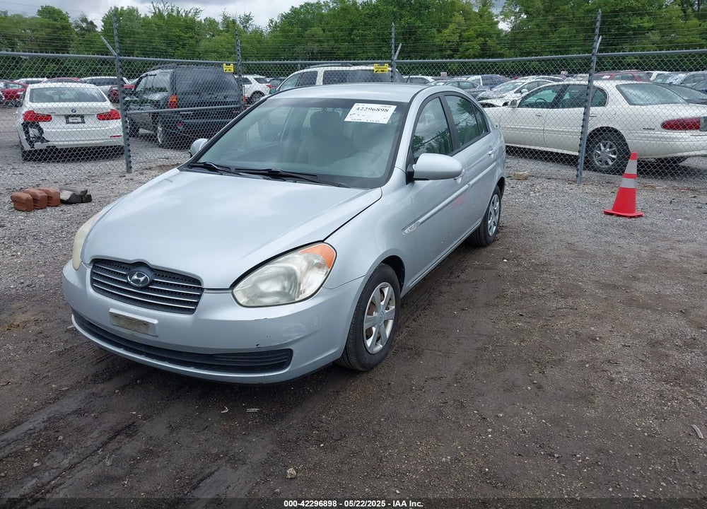 2007 HYUNDAI ACCENT VIN: KMHCN46C57U155326