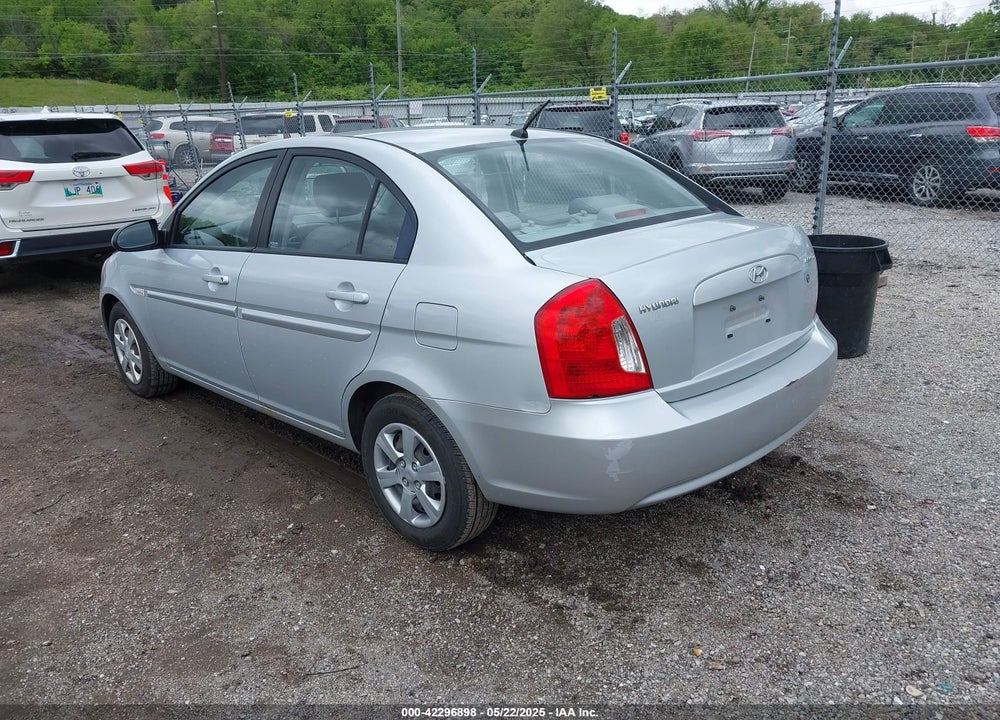 2007 HYUNDAI ACCENT VIN: KMHCN46C57U155326