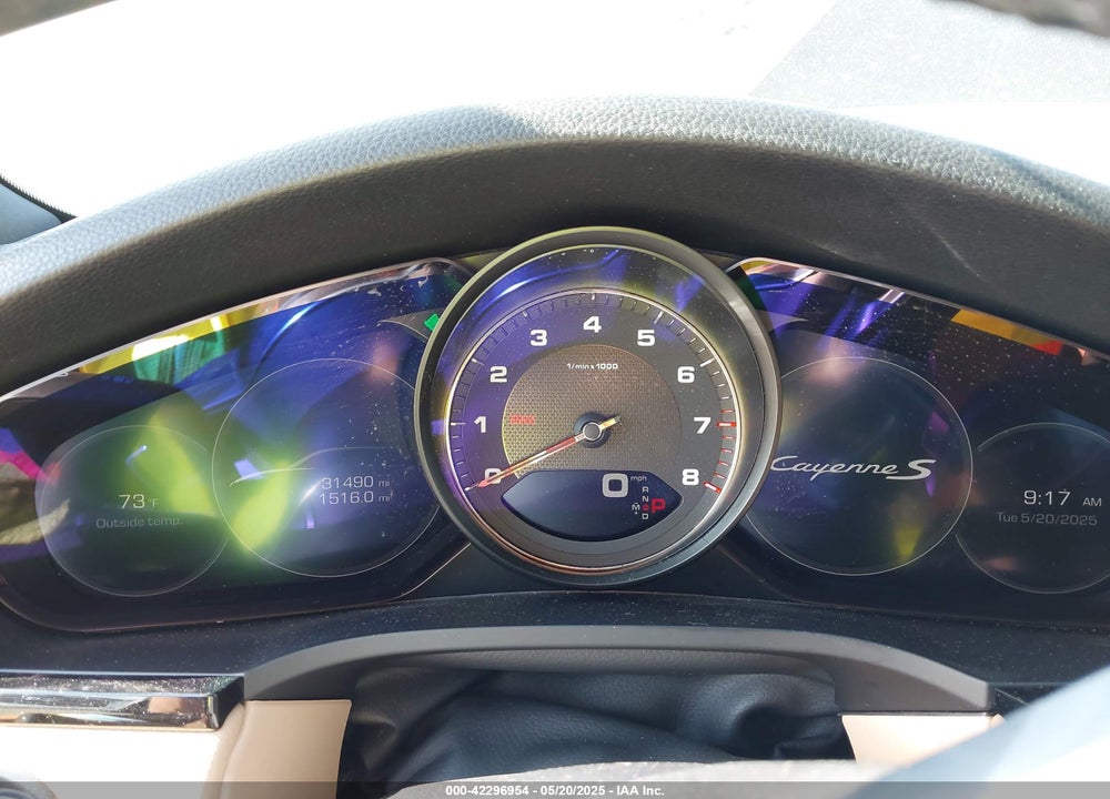 2019 PORSCHE CAYENNE S VIN: WP1AB2AY6KDA61572
