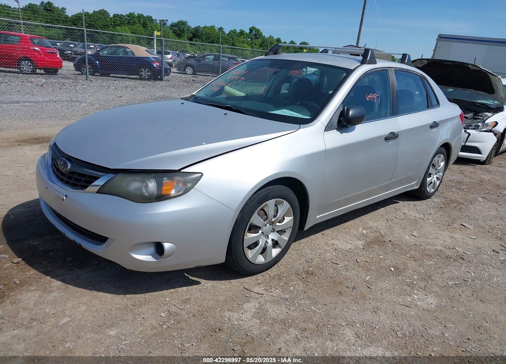 2008 SUBARU IMPREZA VIN: JF1GE61698H518309