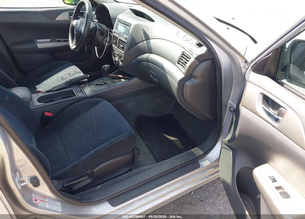 2008 SUBARU IMPREZA VIN: JF1GE61698H518309