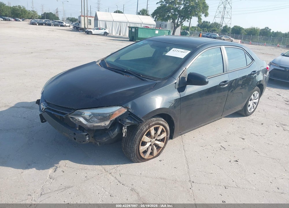2015 TOYOTA COROLLA VIN: 2T1BURHE6FC340737