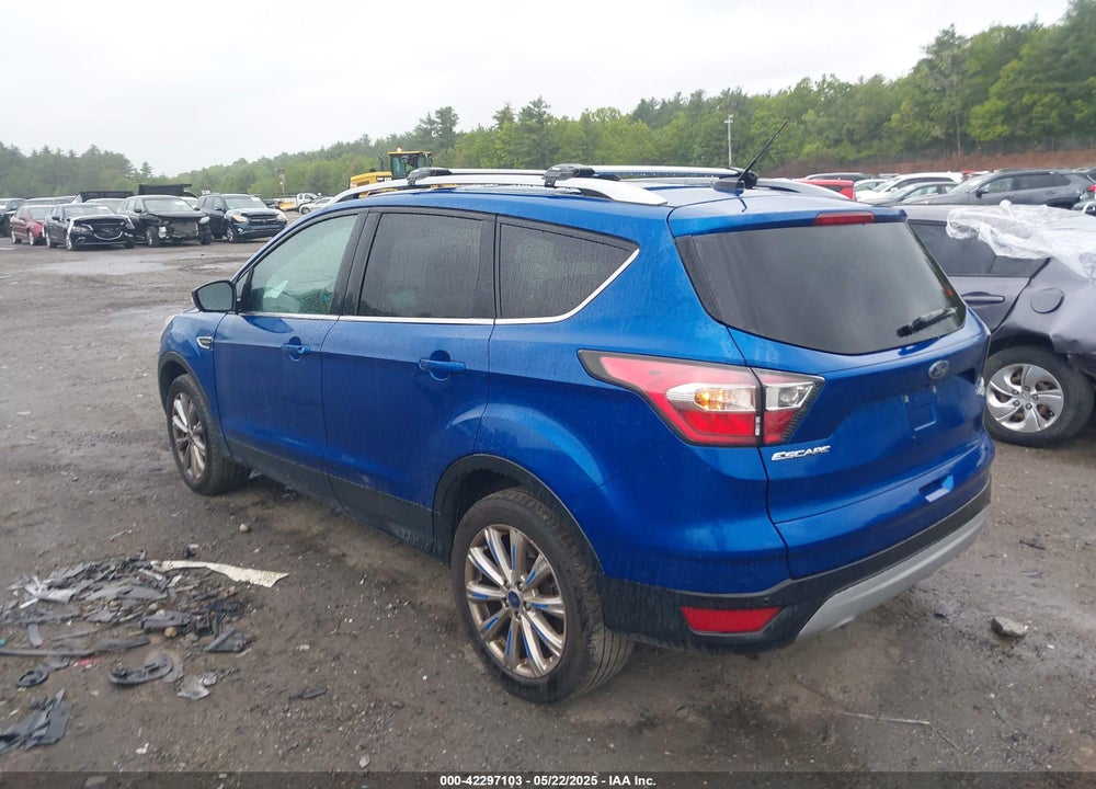2017 FORD ESCAPE TITANIUM VIN: 1FMCU9J96HUA44409