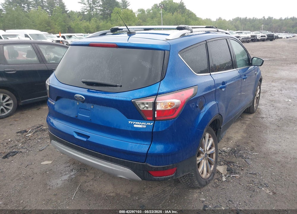 2017 FORD ESCAPE TITANIUM VIN: 1FMCU9J96HUA44409