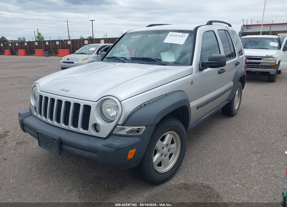2006 JEEP LIBERTY SPORT VIN: 1J4GL48K66W252693
