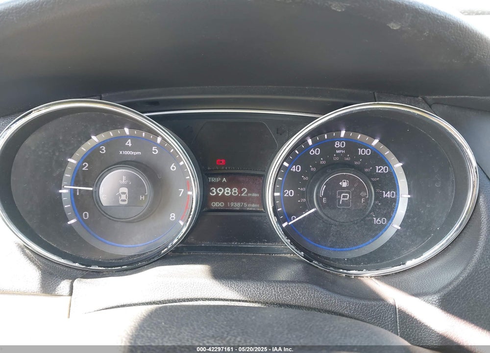 2013 HYUNDAI SONATA GLS VIN: 5NPEB4AC7DH755560