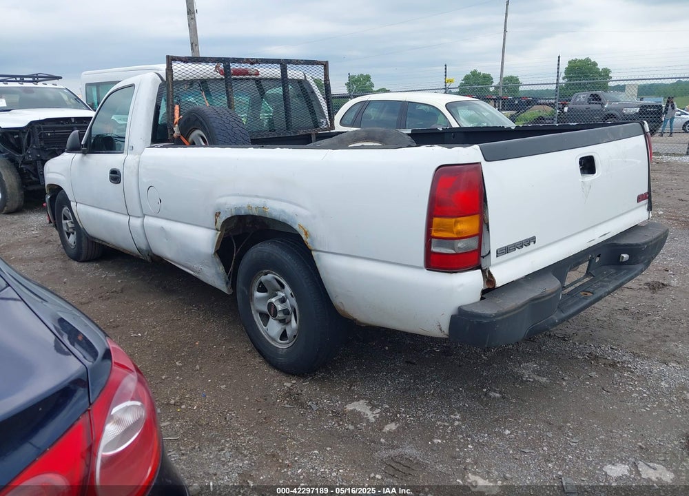 2001 GMC SIERRA 1500 SL VIN: 1GTEC14V31Z250547