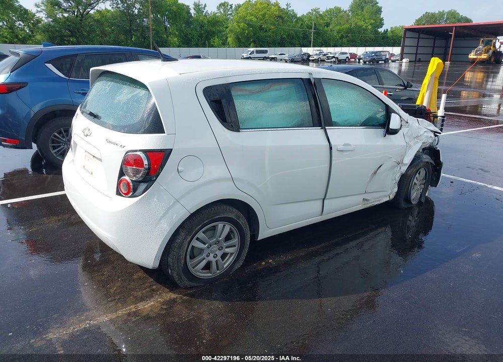 2012 CHEVROLET SONIC 2LT VIN: 1G1JC6SH2C4189175