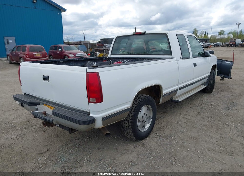 1998 GMC SIERRA 1500 SL WIDESIDE VIN: 1GTEK19MXWE552905