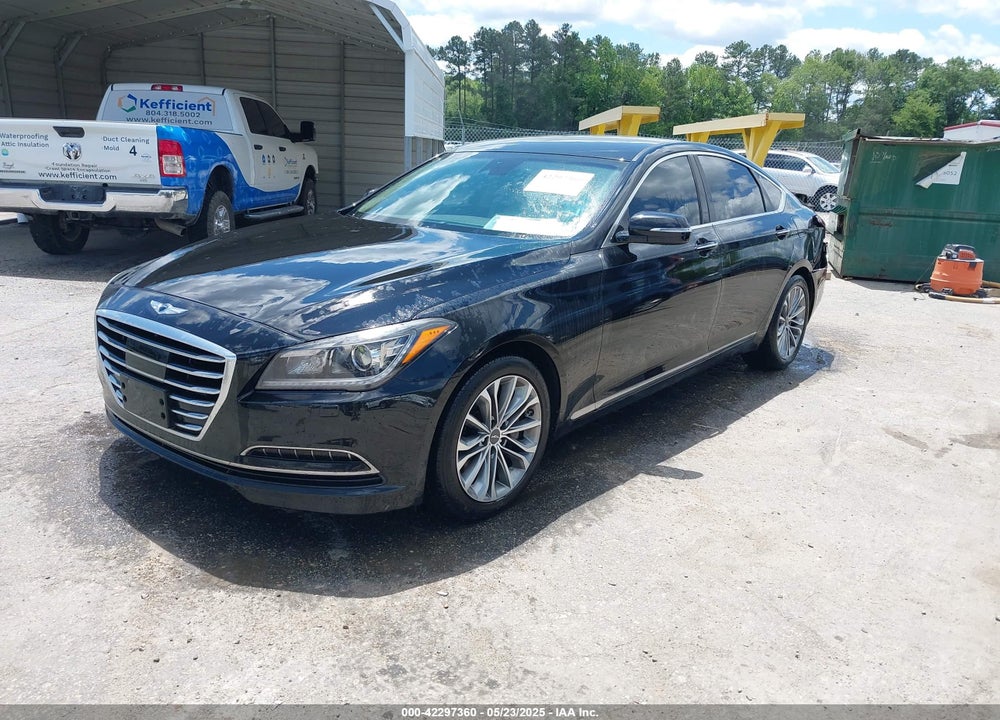 2017 GENESIS G80 VIN: KMHGN4JEXHU180122