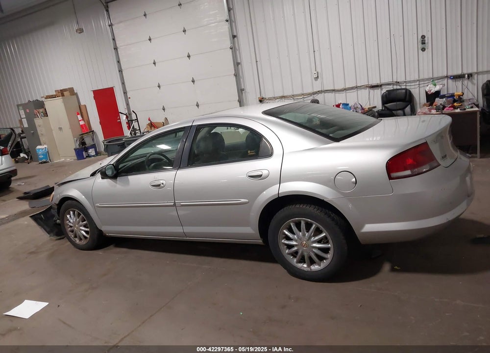 2002 CHRYSLER SEBRING LXI VIN: 1C3EL56R92N192996