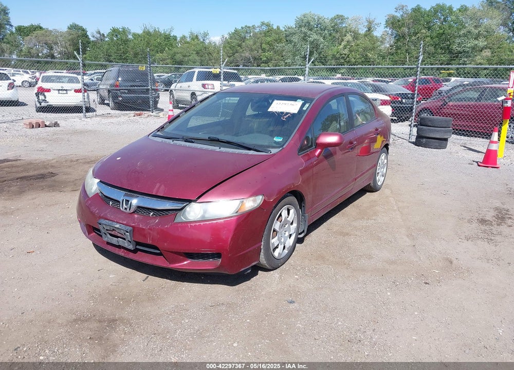 2009 HONDA CIVIC VIN: 19XFA16579E037499