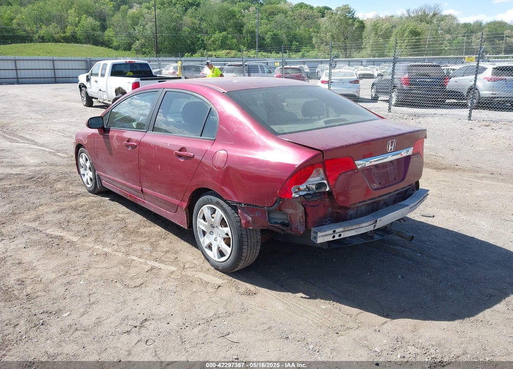 2009 HONDA CIVIC VIN: 19XFA16579E037499
