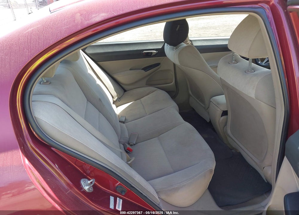 2009 HONDA CIVIC VIN: 19XFA16579E037499