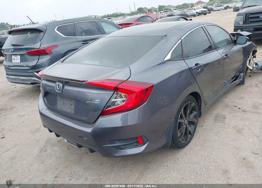 2019 HONDA CIVIC VIN: 2HGFC2F81KH500341