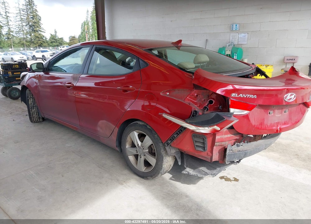 2013 HYUNDAI ELANTRA VIN: KMHDH4AEXDU794480