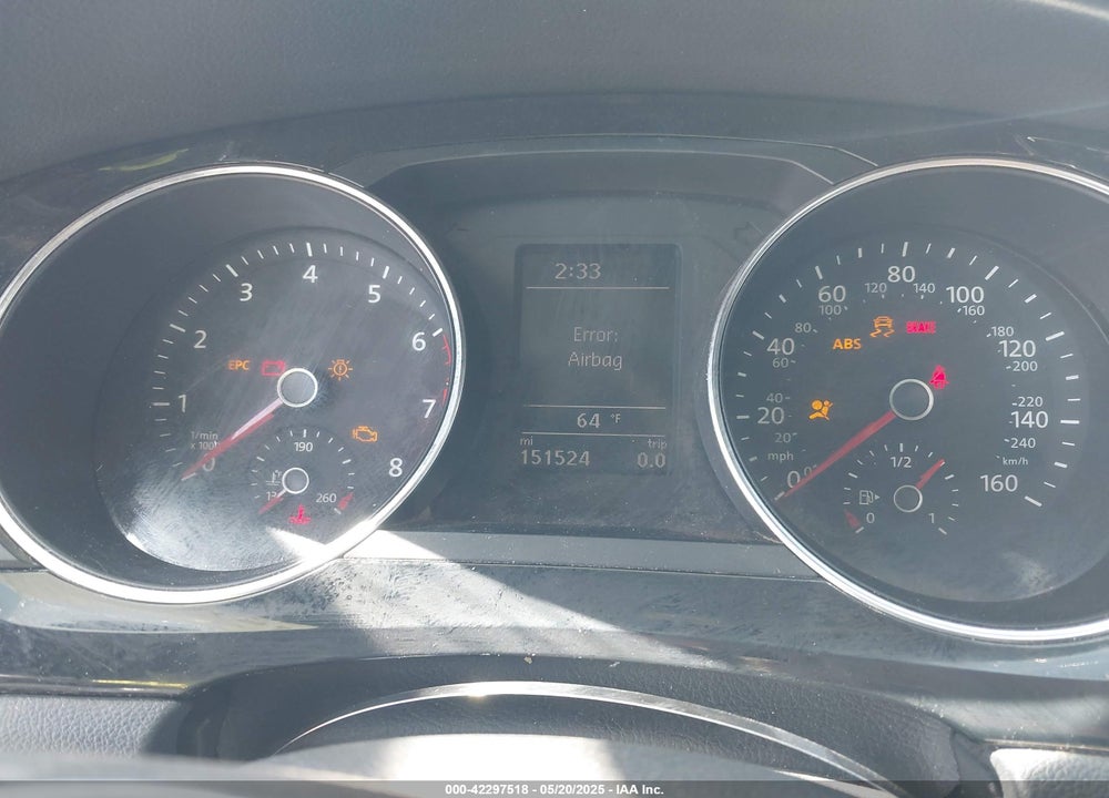 2016 VOLKSWAGEN JETTA VIN: 3VWD17AJXGM343871