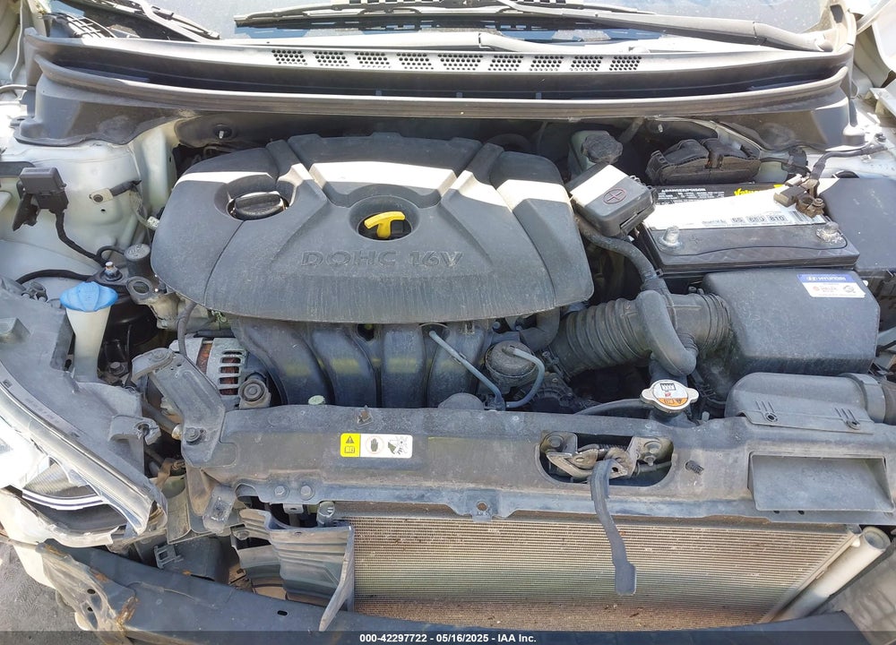 2016 HYUNDAI ELANTRA VIN: KMHDH4AE1GU575797