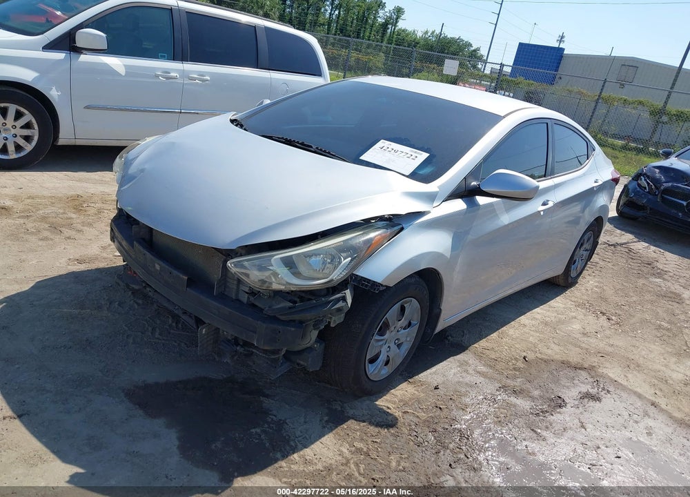 2016 HYUNDAI ELANTRA VIN: KMHDH4AE1GU575797