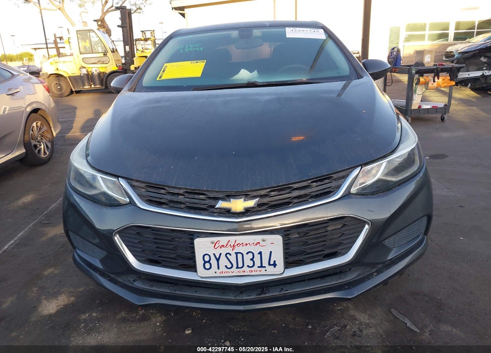 2017 CHEVROLET CRUZE VIN: 3G1BE6SM6HS616702