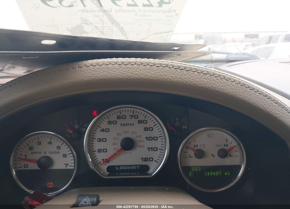 2008 FORD F-150 VIN: 1FTPW12V98FA17013