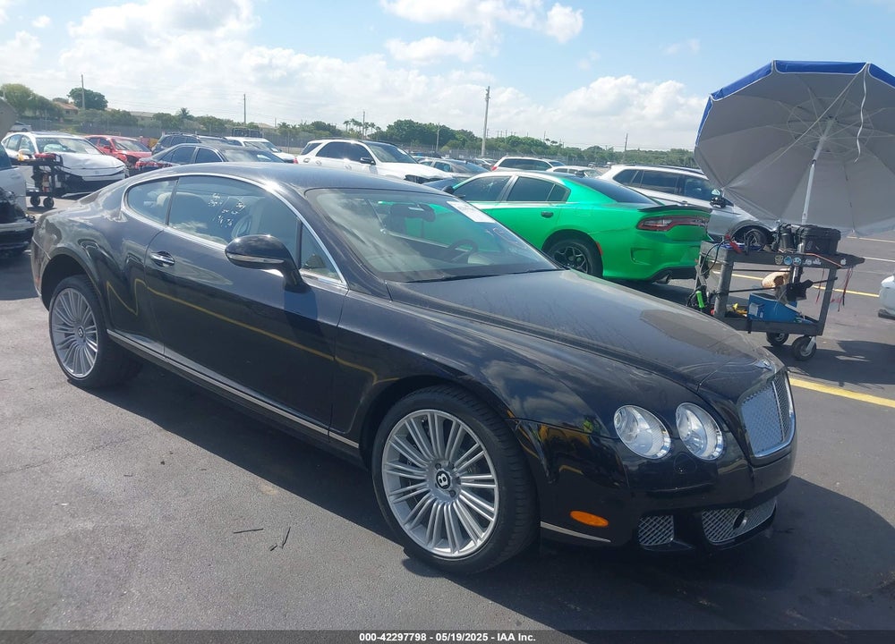 2010 BENTLEY CONTINENTAL GT SPEED VIN: SCBCP7ZA3AC062508
