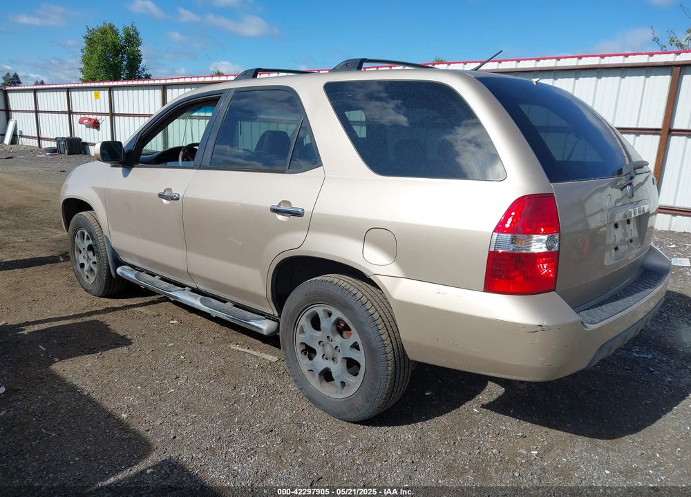 2001 ACURA MDX VIN: 2HNYD18671H003720