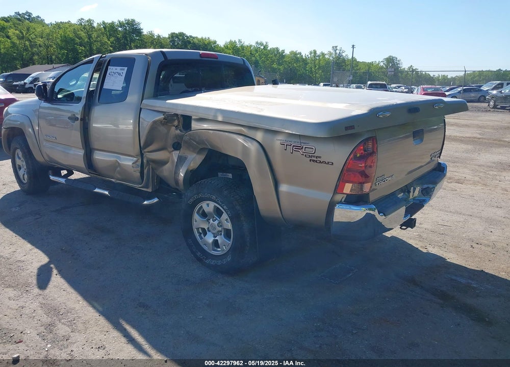 2005 TOYOTA TACOMA PRERUNNER V6 VIN: 5TETU62N35Z025107
