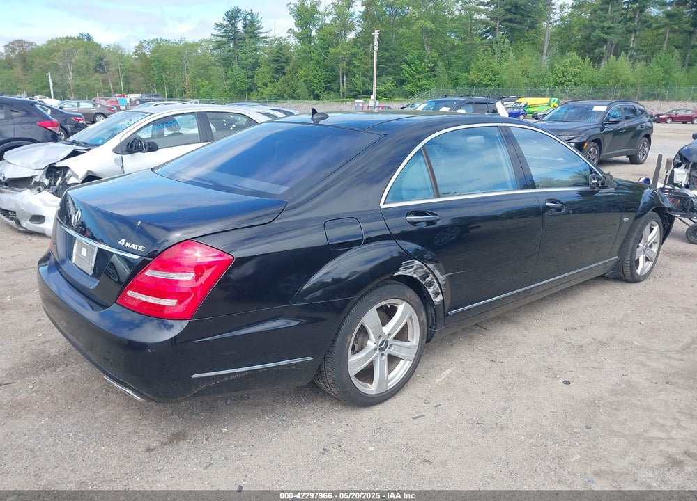 2012 MERCEDES-BENZ S 550 4MATIC VIN: WDDNG9EB2CA466470