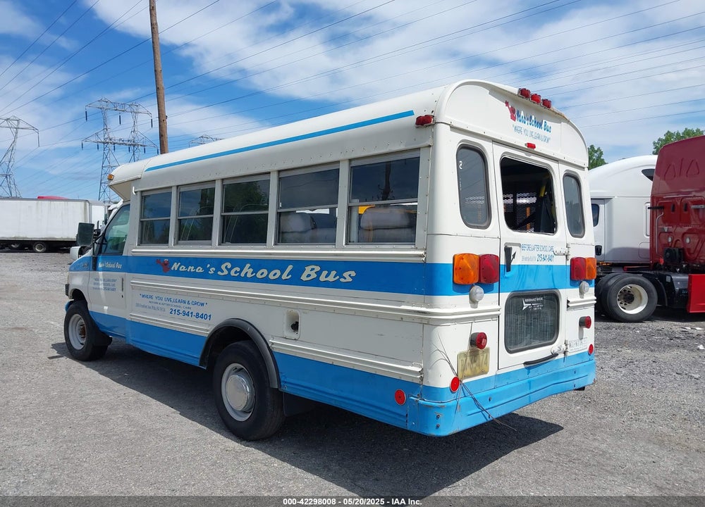 1995 FORD BUS E350 VIN: 1FDJE37F2SHB01574