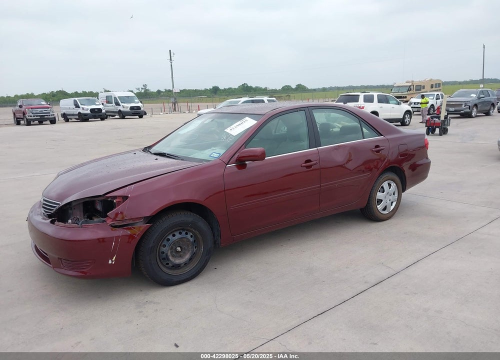 2005 TOYOTA CAMRY LE VIN: 4T1BE32K55U089148