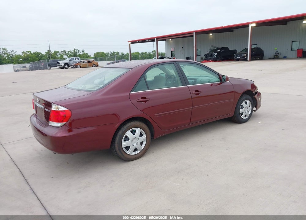 2005 TOYOTA CAMRY LE VIN: 4T1BE32K55U089148
